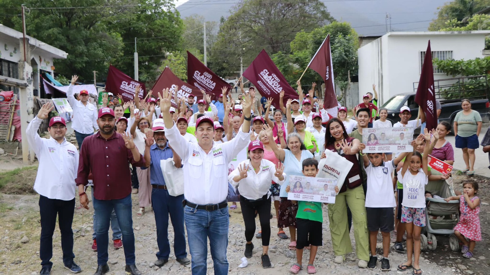 *VISITA PEPE BRAÑA EN UNA SEMANA, LA MAYORÍA DE LOS MUNICIPIOS DEL QUINTO DISTRITO