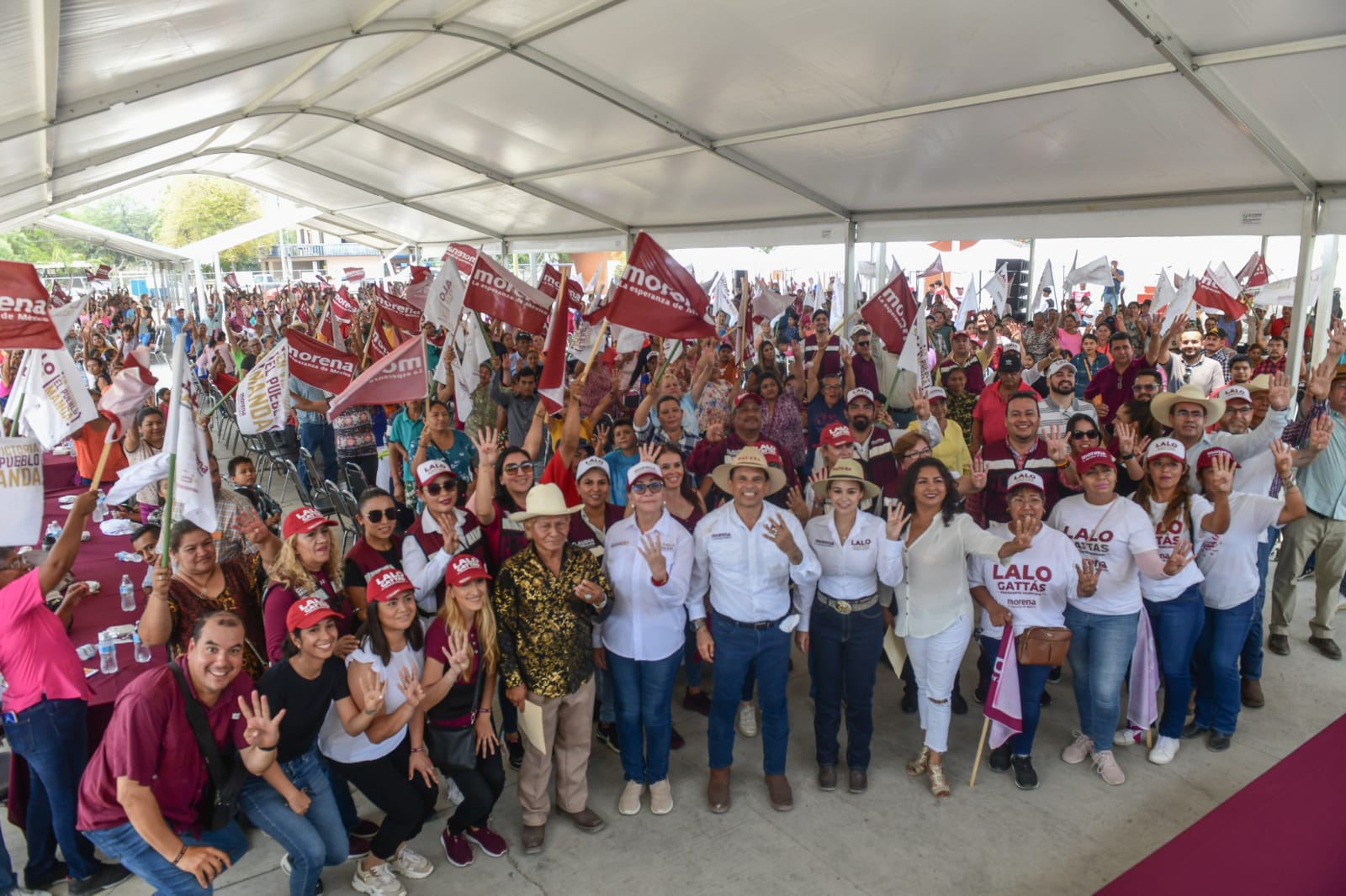 Voto del sector rural será para Lalo Gattás