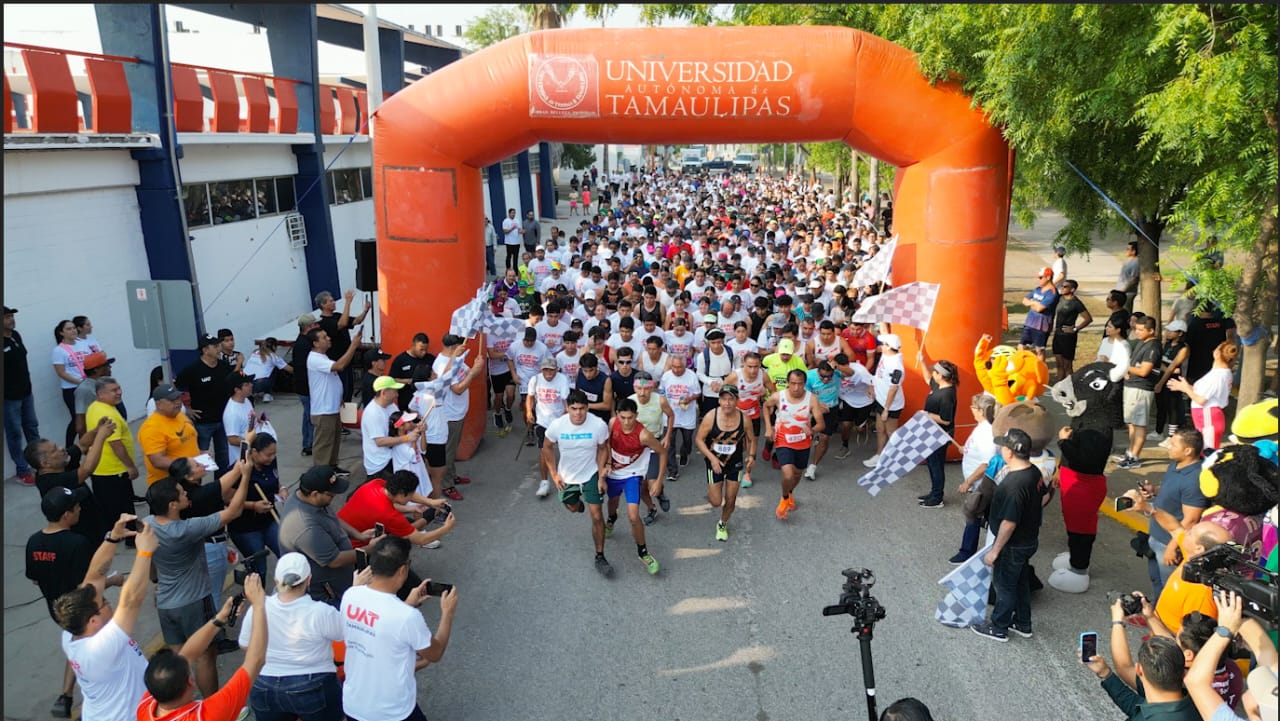 Carrera y Caminata #Familia UAT, un éxito de la Universidad