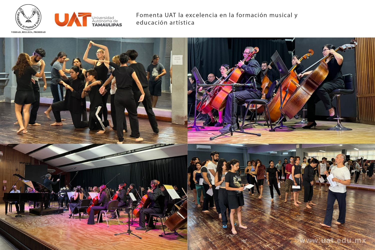 Fomenta UAT la excelencia en la formación musical y educación artística