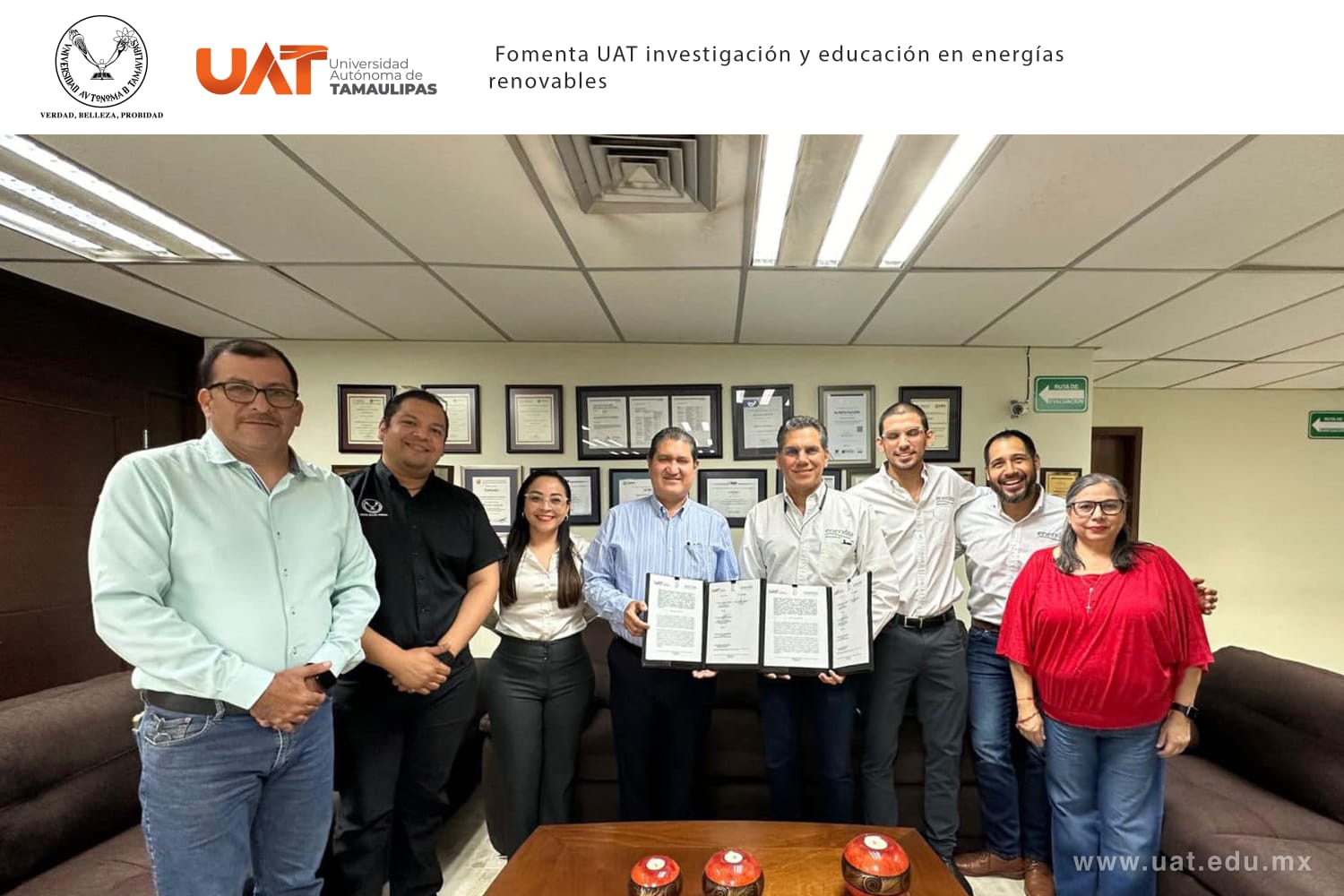 Fomenta UAT la investigación y educación en energías renovables