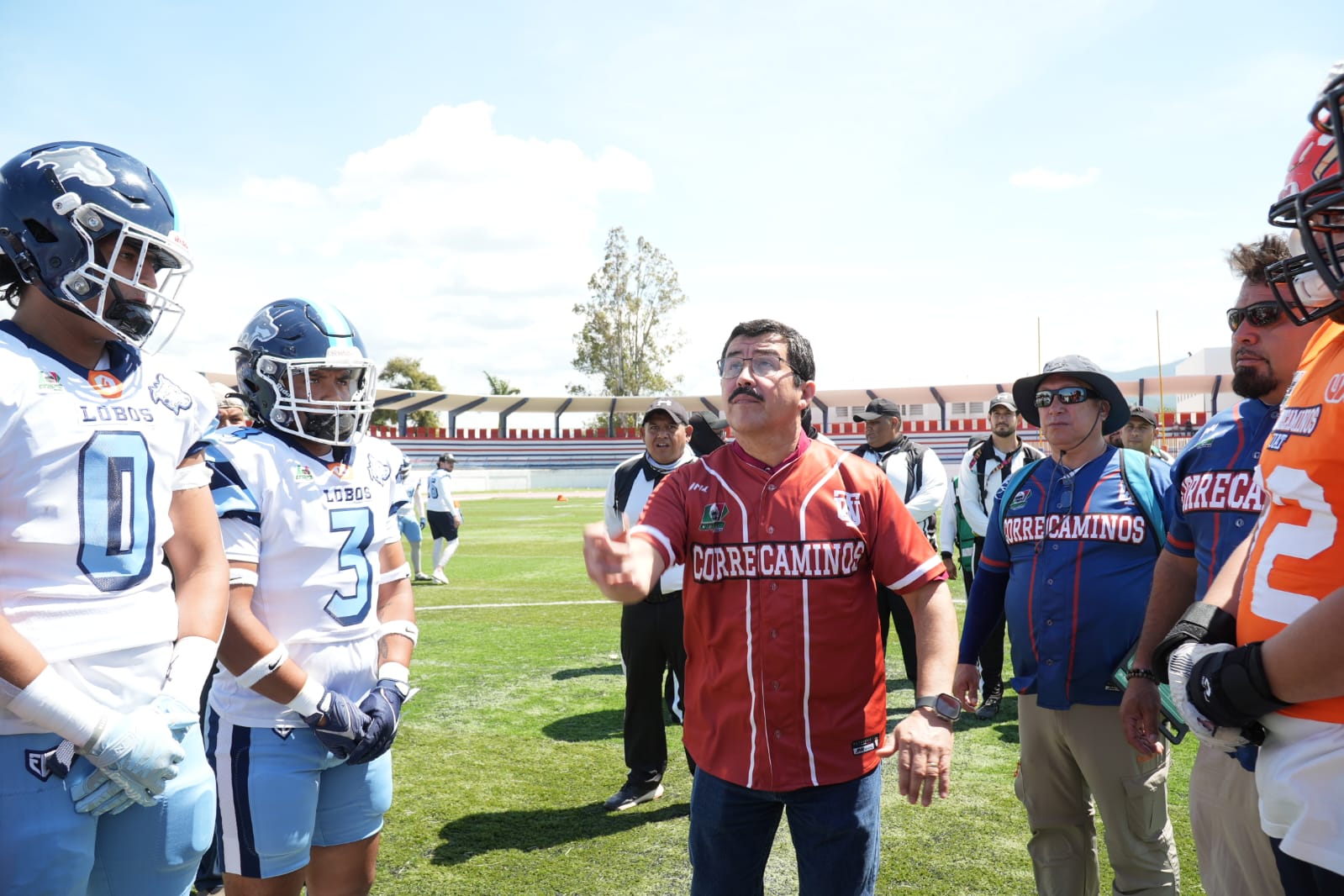 El rector Dámaso Anaya inaugura en la UAT temporada 2024 de la ONEFA